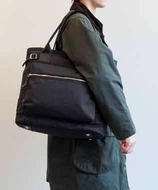 ACE BAGS & LUGGAGE Orobianco ピオニエーレ トートバッグ 撥水加工 A4サイズ 13.3inchPC収納 24L 870g 92934 オロビアンコ ブラック