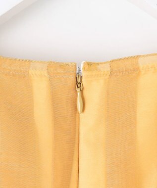 23区 【APPLAUDIR】グロッシーオーガンザ ドレス イエロー系