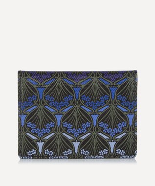 LIBERTY. ダスク アイフィス トラベル カード ホルダー パープル