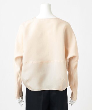 23区 S 【GOLD LABEL】モダールブロード フォルムシャツ ベージュ系