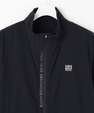 23区GOLF 【MEN】【撥水・ストレッチ】ライトブルゾン 軽やかに着られる伸縮性 急な小雨にも対応 ネイビー系