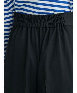 Green Parks 裾スリット／選べる美脚みえパンツ Black