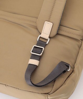 Y'SACCS ポリエステルツイル リュックサック ベージュ