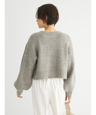 Green Parks ・ＥＬＥＮＣＡＲＥ　ＤＵＥ　ミックスシャギーニット Beige