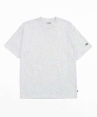 WEGO 【ユニセックス着用ITEM/MLサイズ展開】DISCUS　USAコットンブレンドクルーＴ オートミール