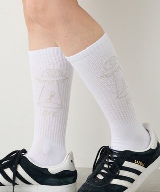 WEGO グラフィックデザインソックス（R） 柄8