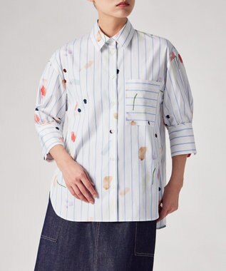 Paul Smith Mark Making プリント ブラウス