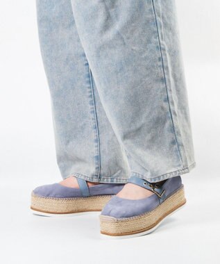 gaimo 【GAIMO/ガイモ】厚底メリージェーン/IRENE ブルー