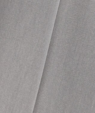 23区 【セットアップ対応/洗える】ストレッチシャンブレー テーパード パンツ ライトグレー系