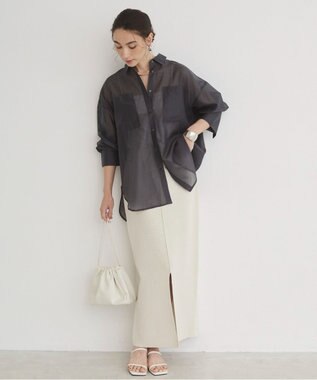 WEGO 【ANGIE VINTAGE】シアーシャツ ブラックその他