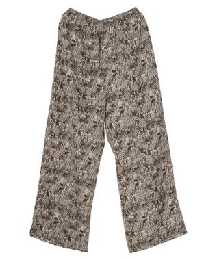 CRAFT STANDARD BOUTIQUE アソートプリント　柄イージーパンツ B