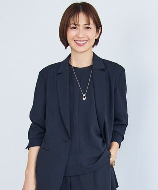 自由区 【カタログ掲載・セットアップ対応・セレモニー・ハレの日・通勤】テクスチャードスーツ ジャケット