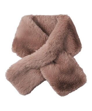 MOONBAT estaa【洗える】ポメラニアンみたいなふわふわフェイクファーマフラー