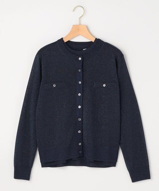 組曲 L 【先行予約】ライトラメニット アンサンブル ネイビー系