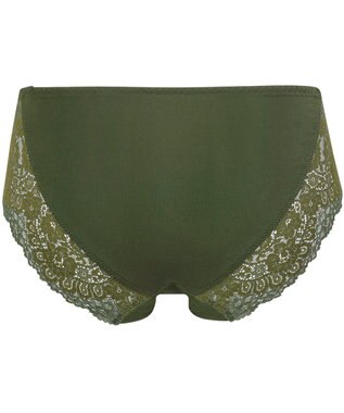 Wing ペアショーツ 【マッチミーブラ】 やさしいフィット感 身生地部はソフトな風合い はきこみ丈あさめ KF2921 ウイング／ワコール グリーン