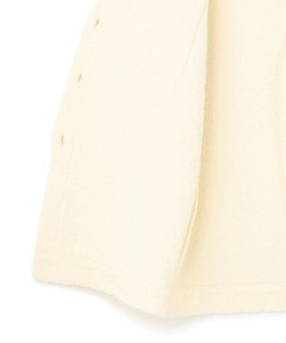 ICB L ブークレツイード ニットジレ オフホワイト系