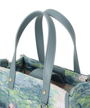 Maison de FLEUR ゴブラン2Wayスクエアトート Dark Green