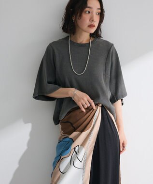 Green Parks ・ＳＵＧＡＲ　ＳＰＯＯＮ　ワイドスリーブＴＥＥ Charcoal Gray