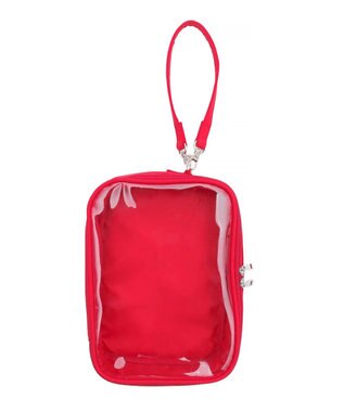 WEGO 【痛バ＆推し活グッズ】マルチWAYぬいポーチ レッド