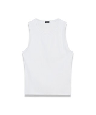 JOSEPH 【洗える】ジャージーリブ　タンクトップ Off white