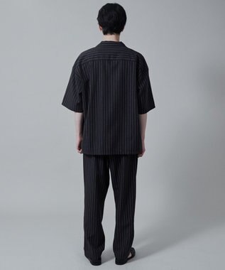 WEGO 【ユニセックス着用アイテム/手洗い可/SETUP可/ウエストゴム】リネンレーヨンイージーパンツ ダークグレー