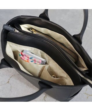 PELLE BORSA ミディアムトート Reinette レネット 4792 ブラック