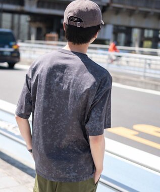 WEGO スノーパターングラフィックT（SS） ダークグレー