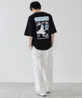 WEGO 【ユニセックス着用ITEM】別注VISIONグラフィックT（SS） ブラック