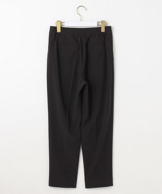 ANY SIS L 【セットアップ対応】セレモニーダブルクロス テーパードパンツ ブラック