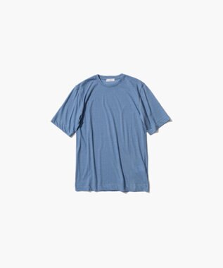 ATON INDIGO FRESCA COTTON | スタンダードTシャツ LIGHT INDIGO