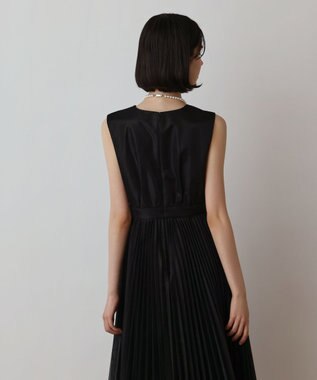 GRACE CONTINENTAL ブライトメッシュワンピース ブラック