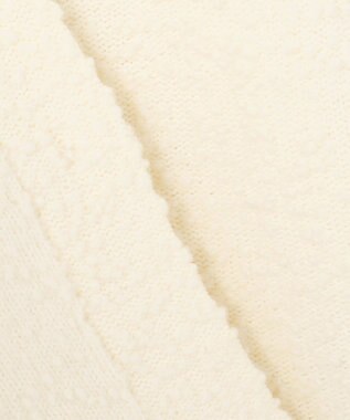 ICB L ブークレツイード ニットジレ オフホワイト系