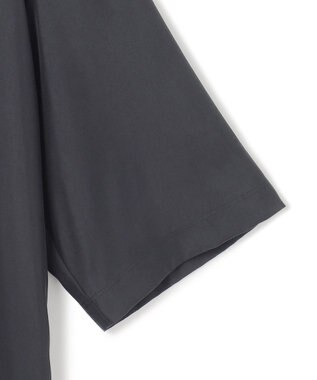 ICB 【洗える】 キュプラフィブリルツイル Tブラウス ネイビー系