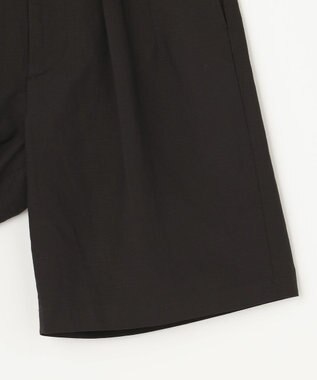 UNFILO MENS ライトリネン ショートパンツ [23年春夏商品] ブラック