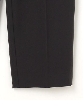 ANY SIS L 【セットアップ対応】セレモニーダブルクロス テーパードパンツ ブラック