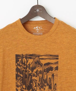 JOSEPH ABBOUD MOUNTAIN 【UNISEX】ヴィンテージオーガニック天竺 Tシャツ イエロー系