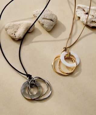 23区 リングシェル ネックレス