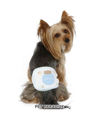 PET PARADISE 犬 服 マナーベルト マナーウエア 【小型犬】 くま柄 らくがき柄 くま柄