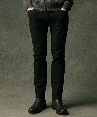 【2WAYストレッチ/きれいめデニム】ISKO デニム