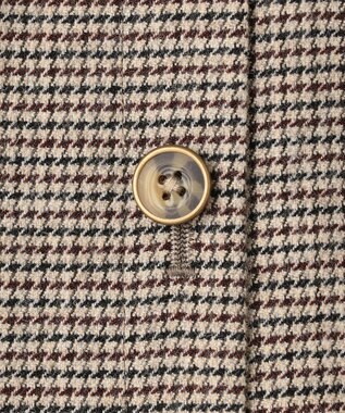 J.PRESS LADIES ドビー チェック スカート ベージュ系3