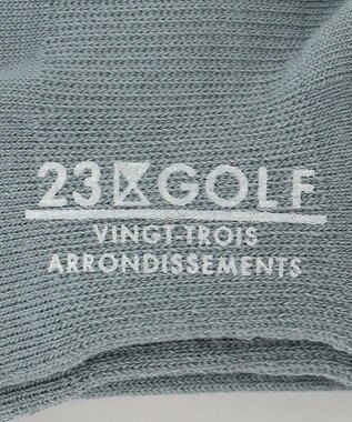 23区GOLF 【WOMEN】ニーハイソックス　 ライトグレー系