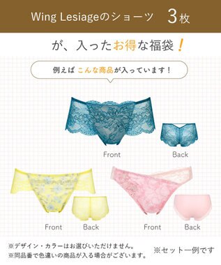 Wing 【2026年HAPPY BAG】 ウイング レシアージュ ショーツ ３枚セット その他