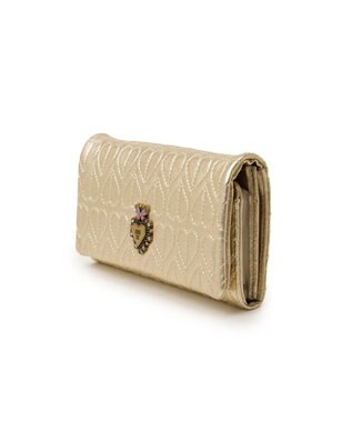 ANNA SUI ドリーミー かぶせ長財布 ゴールド