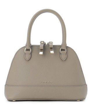 TOCCA LE SOMMET MINI BUGATTI BAG レザーバッグ グレージュ系