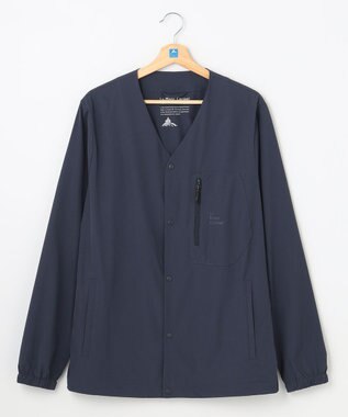 SHARE PARK MENS 【UNISEX】撥水加工 フレックスカーディガン（L・XLサイズ） アッシュネイビー