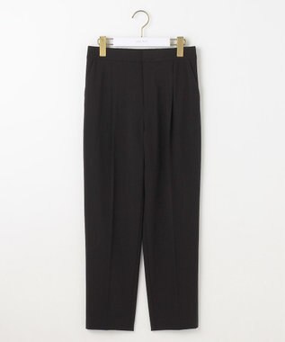 ANY SIS S 【セットアップ対応】セレモニーダブルクロス テーパードパンツ ブラック