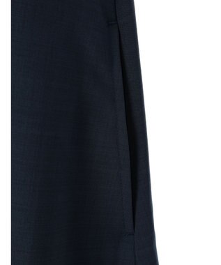 Green Parks armonia.襟付きフレアワンピース Navy