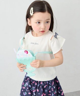 ANY KIDS シャラシャラショルダーバッグ ミント（フロート）