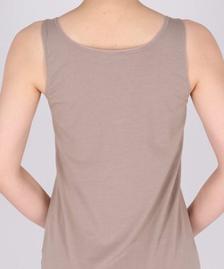 WACOAL カップ付きインナー 【ハグするブラトップ】 肌にとけこむフィット感 バストの立体感をキープ 洗濯機洗い(ネット使用)可能 レディース CLB759 /ワコール ブラウン