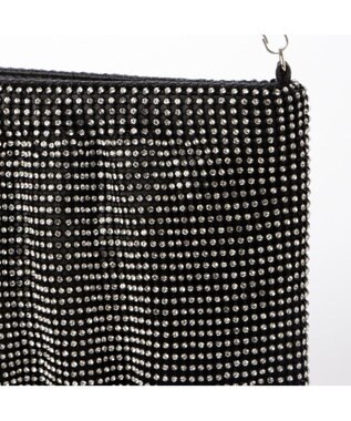 UNBILLION カシュカシュ cachecache / メタリックビーズスクエアミニショルダー ブラック